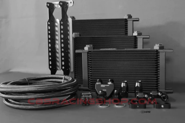 Afbeeldingen van HPR/Setrab 8HP oil cooler kit 634 oil cooler