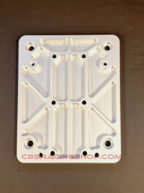 Picture of Toyota chassis shifter plate - Natural anodized/DCT-shifter