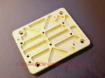 Picture of Toyota chassis shifter plate - Gold anodized/DCT-shifter