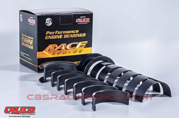 Picture of Toyota/Lexus 2JZGE/2JZGTE 3.0L 0.25 Oversized High Performance Rod Bearing Set - CT-1 Coated - ACL Bearings
