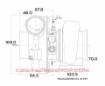 Afbeeldingen van Garrett G30-660 Turbo 0.83 A/R - V-Band / V-Band - 880697-5002