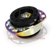 Image de NRG Quick Release Kit Gen 257 - Black Body / Neochrome Cutout Ring