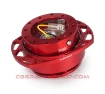 Picture of NRG Quick Release Kit Gen 257 - Red Body / Red Cutout Ring