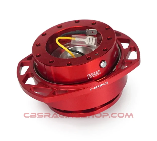 Image de NRG Quick Release Kit Gen 257 - Red Body / Red Cutout Ring
