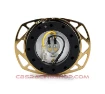 Afbeeldingen van NRG Quick Release Kit Gen 257 - Black Body / Chrome Gold Cutout Ring