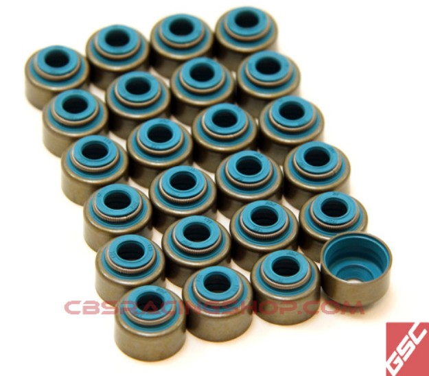 Afbeeldingen van Toyota 2JZ Viton 6mm Valve Stem Seal Set of 24 - GSC Power Division