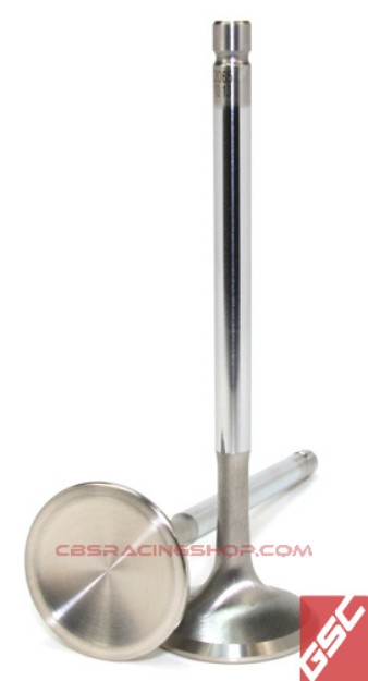 Image de Toyota 2JZ Super Alloy Chrome Polished Exhaust Valve - 30.0mm Head (+1mm) - Set of 12 - GSC Power Division