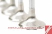 Picture of Toyota 2JZ Chrome Alloy Polished Exhaust Valve - 30.0mm Head (+1mm) 6.6mm Stem - Set of 12 - GSC Power Division