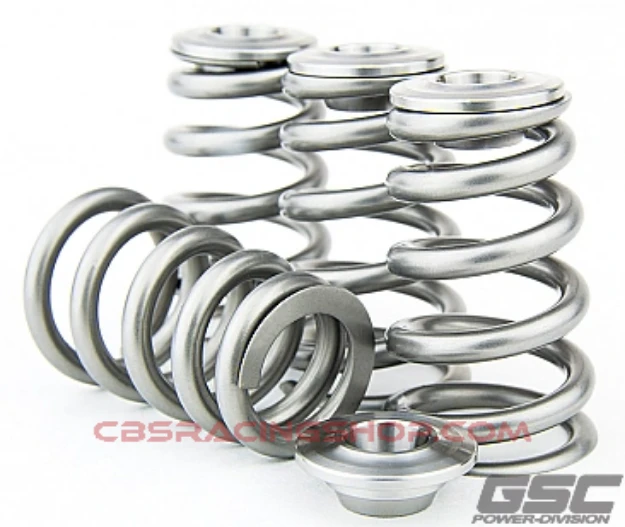 Picture of Toyota 3SGTE High Pressure Conical Valve Spring Kit w/Ti Retainer for Shimless/Shim-Over - GSC Power Division