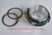 Picture of 3,5" aluminium Intercooler quick release clamp set CBS Logo - CBS Racing