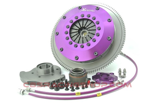 Picture of RE13B, 200mm Sprung Ceramic Twin Plate Clutch Kit Incl Flywheel & CSC 1200Nm - Xtreme Performance