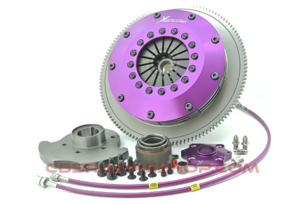 Image de RE13B, 200mm Sprung Ceramic Twin Plate Clutch Kit Incl Flywheel & CSC 1200Nm - Xtreme Performance