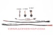 Afbeeldingen van Bulkhead Harness, Internal Universal Triple Walbro Gss342 Pump - Radium