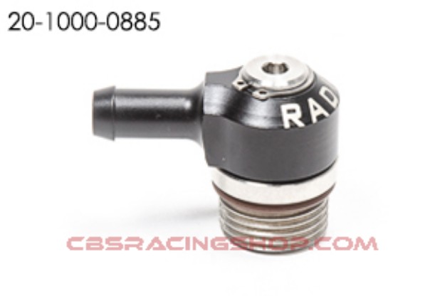 Bild von 8An Orb Swivel Banjo To 8.5Mm Barb - Radium