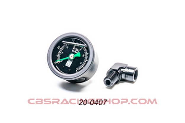 Picture of Fuel Pressure Gauge With 90Deg Adapter - Radium