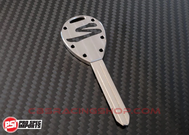 Image de Mk4 Supra Key - Carbon X Titanium Series, Machine Finish - PSI Pro Spec Imports