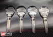 Afbeeldingen van Premium Polished - Titanium MK4 Supra Key - PSI Pro Spec Imports