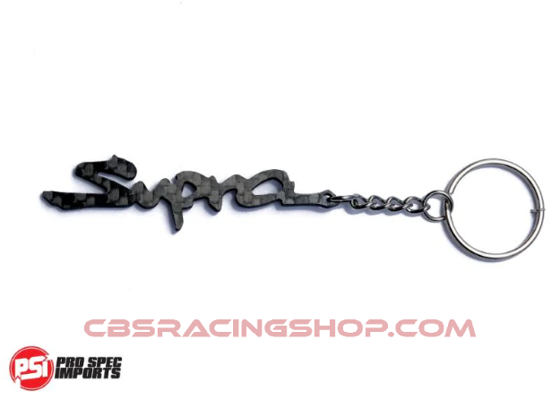 Afbeeldingen van Carbon Fibre Supra Keychain - PSI Pro Spec Imports