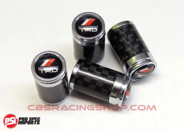 Bild von Carbon TRD Style Valve Caps - PSI Pro Spec Imports