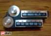 Picture of JDM S1 Supra Interior - Brushed Stainless Billet HVAC Mega 8pc Combo, Black Dials - "S" logo - PSI Pro Spec Imports