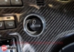 Afbeeldingen van JDM S1 Supra Interior - Brushed Stainless Billet HVAC Mega 8pc Combo, Black Dials - "S" logo - PSI Pro Spec Imports