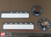 Afbeeldingen van Euro Supra Interior - Stealth Black Edition HVAC 10pc Ultra Combo, Black Dials - "S" logo - PSI Pro Spec Imports