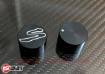 Billede af Euro Supra Interior - Stealth Black Billet HVAC 6pc Combo, Black Dials - "S" logo - PSI Pro Spec Imports