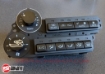 Bild von USA Supra Interior - Stealth Black Billet HVAC 6pc Combo, Black Dials - "S" logo - PSI Pro Spec Imports