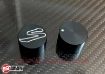 Afbeeldingen van Custom Billet Anodised Black Dials for Heater & Fan Control, 'S' Engraved - PSI Pro Spec Imports