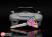 Bild von FD3S RX7 Key Blank - 'Neo Chrome PVD' Titanium GR6 - PSI Pro Spec Imports