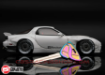 Afbeeldingen van FD3S RX7 Key Blank - 'Neo Chrome PVD' Titanium GR6 - PSI Pro Spec Imports