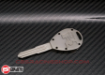 Image de Billet Titanium R32 / R33 Skyline GTR Key Blank - Premium Polished - PSI Pro Spec Imports