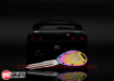 Billede af Billet Titanium R32 / R33 Skyline GTR Key Blank - Neo Chrome - PSI Pro Spec Imports