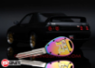 Afbeeldingen van Billet Titanium R32 / R33 Skyline GTR Key Blank - Neo Chrome - PSI Pro Spec Imports