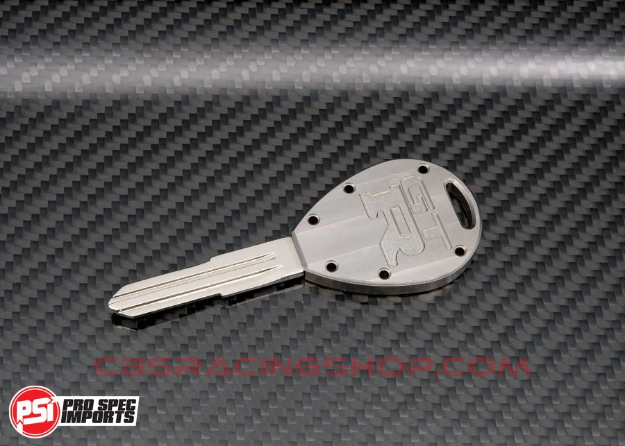 Bild von Billet Titanium R32 / R33 Skyline GTR Key Blank - Machine Finish - PSI Pro Spec Imports