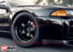 Billede af Work Meister S1 3P Centre Caps Billet CNC Alloy - Suit Nissan Silvia S13, S14, S15, 180SX, 200SX, 300ZX, 350Z, 370Z (Not GTR) - Black Anodised