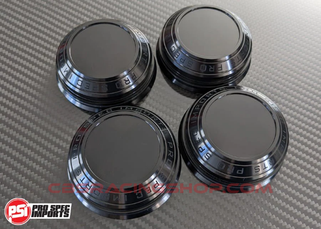 Picture of Volk Rays TE37SL/TE37 & Work Meister S1 3P & 2P 18" - Centre Caps For Toyota/Lexus - 60.1mm - Black Anodized