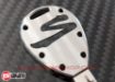 Afbeeldingen van Mk4 Supra Key - Carbon X Titanium Series, Machine Finish + Mini Shackle + Chrome Supra Turbo Keychain - PSI Pro Spec Imports