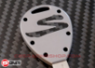 Afbeeldingen van Mk4 Supra Key - Carbon X Titanium Series, Frosted GR6 + Mini Shackle + Carbon Fibre 'Supra' Keychain - PSI Pro Spec Imports