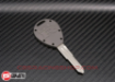 Afbeeldingen van Billet Titanium R32 / R33 Skyline GTR Key Blank - Satin Frost, 3pc KEY-COMBO - PSI Pro Spec Imports
