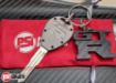 Picture of Billet Titanium R32 / R33 Skyline GTR Key Blank - Satin Frost, 3pc KEY-COMBO - PSI Pro Spec Imports