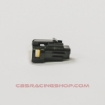 Billede af Connector Housing, Waterproof, Receptacle, 2 Ways, 2.5 mm, Socket Crimp Contacts