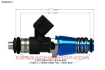Image de TOY/MIS/SCI, ID 1050cc Injector Sets -4 Cyl - Injector Dynamics