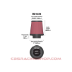 Picture of (RU-5172) K&N Universal Clamp-On filter