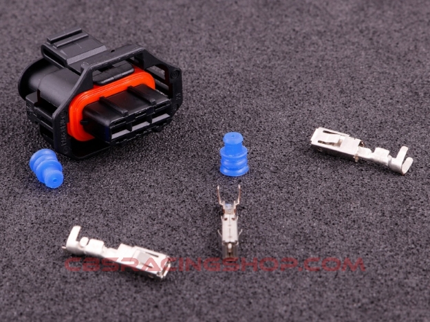 Bild von Connector 3-way socket housing Bosch compact - MaxxECU