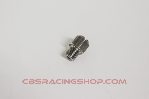 Picture of 1/8" BSPT - M10x1.0 reduction Stainless Steel - CBS Racing