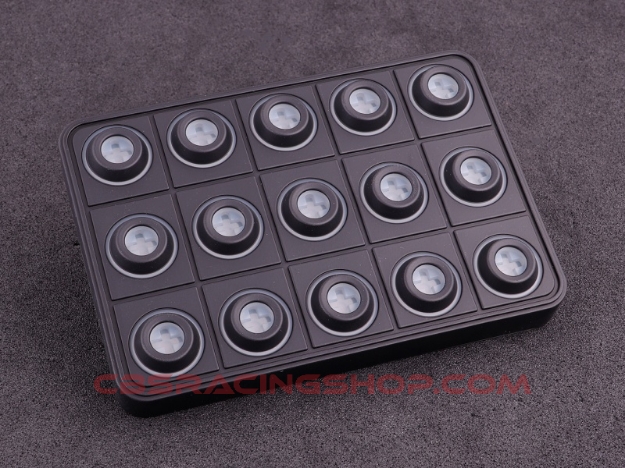 Afbeeldingen van CAN keypad (15 keys) multi color LED - MaxxEcu