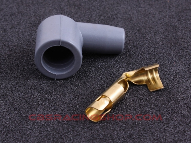 Image de Complete spark plug boot matching MSD Blaster 8202/8203 90degree - MaxxEcu