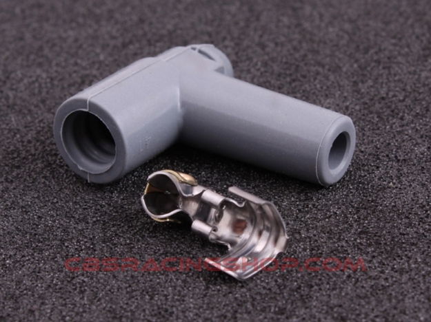 Picture of Complete spark plug boot suitable spark plug 90degree angle - MaxxEcu