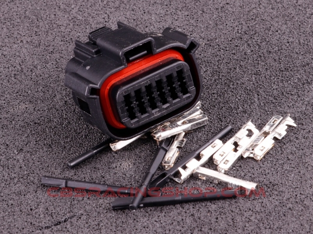 Billede af Connector 12-way socket housing Molex 120G (PWM 2 stepper module) - MaxxEcu